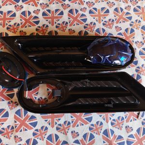Side Fender Indicator Signal Light Repeaters - Black Smoke