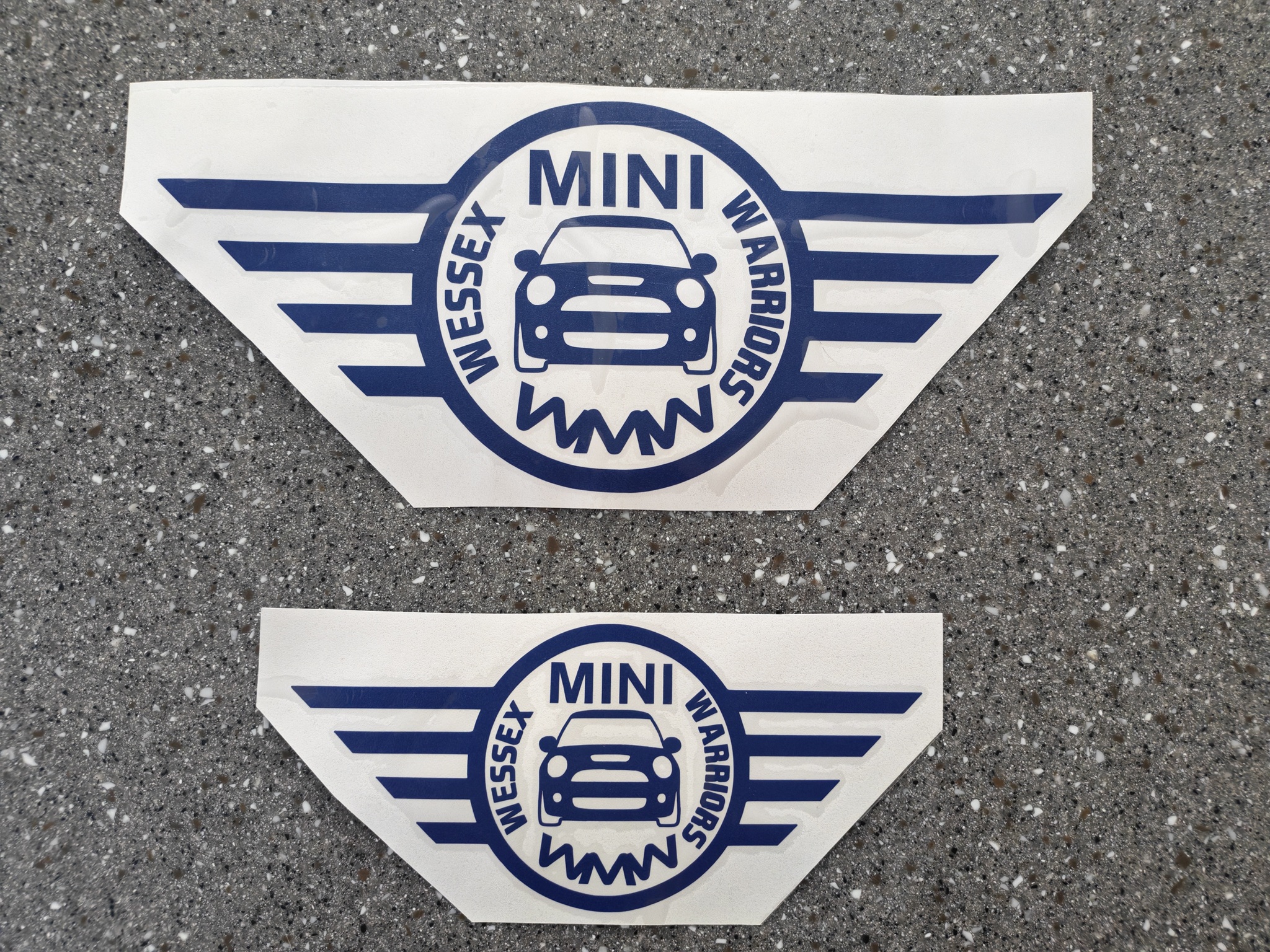Wessex MINI Warriors Vinyl Club Decal - Image 7