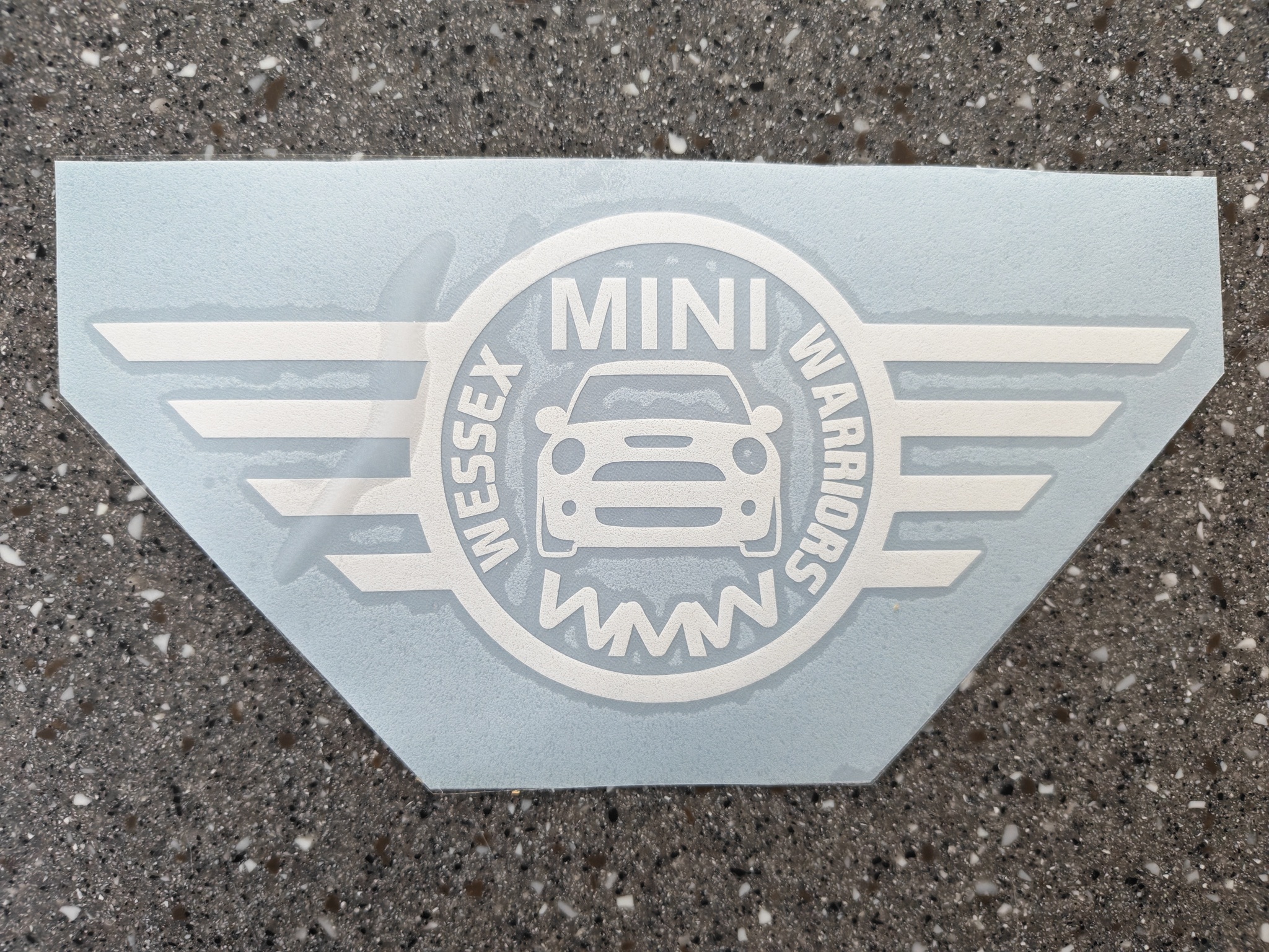 Wessex MINI Warriors Vinyl Club Decal - Image 11