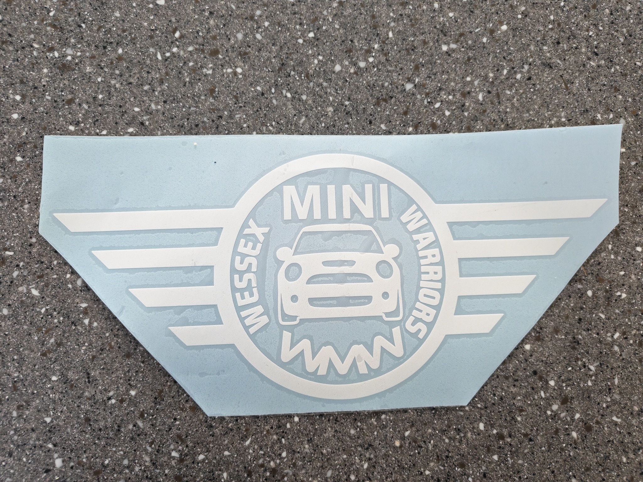 Wessex MINI Warriors Vinyl Club Decal - Image 12