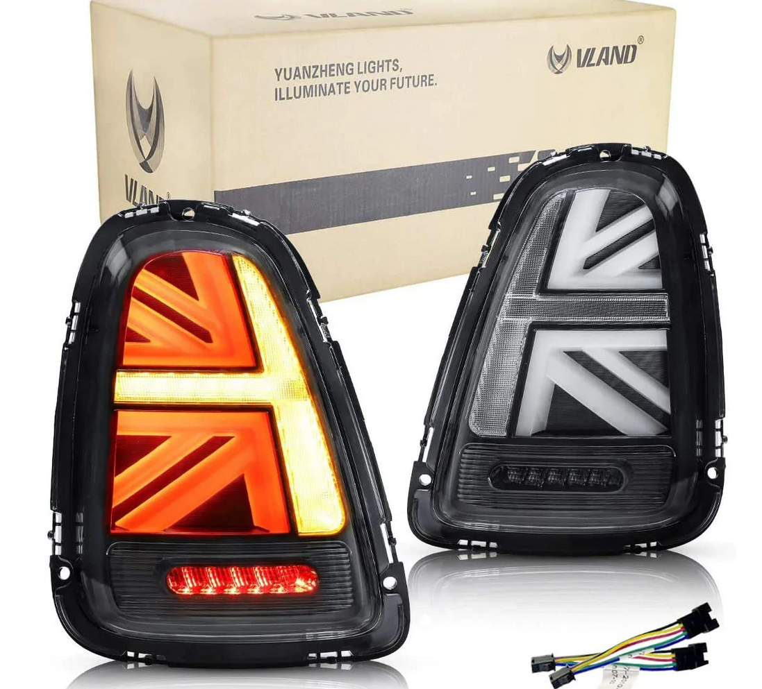 VLAND MINI R56, R57, R58 & R59 - Smoked Rear Tail Lights - Image 6
